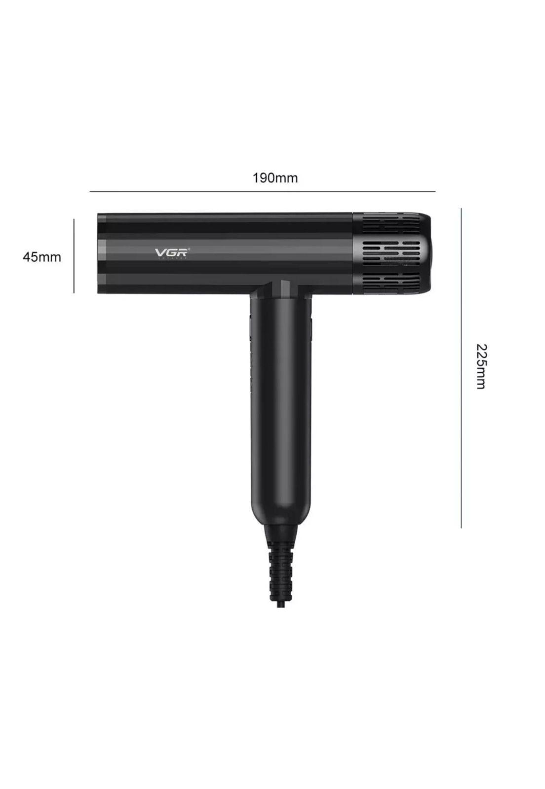 Secador De Pelo VGR Prof. V-427 Alto Rendimiento 11000 RPM-2