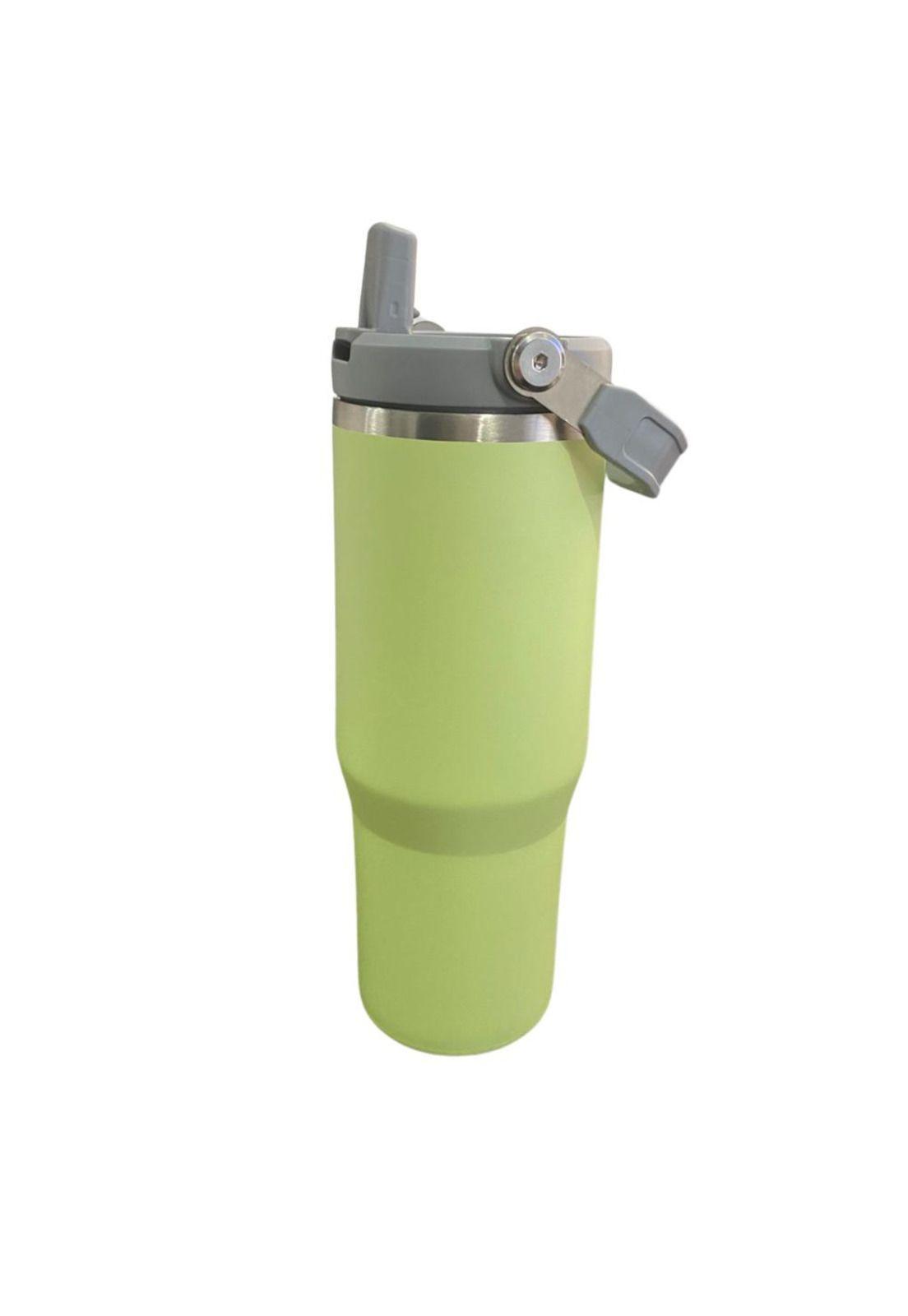 Botella Termica Flip Straw Tumbler 900 Ml Verde-3
