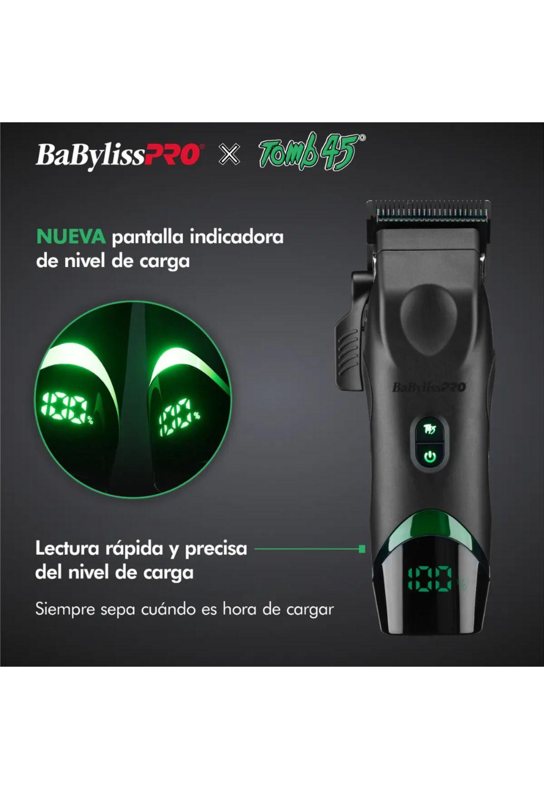 Maquina BaBylissPRO x Tomb45 Cortapelo Profesional Inalámbrico-4