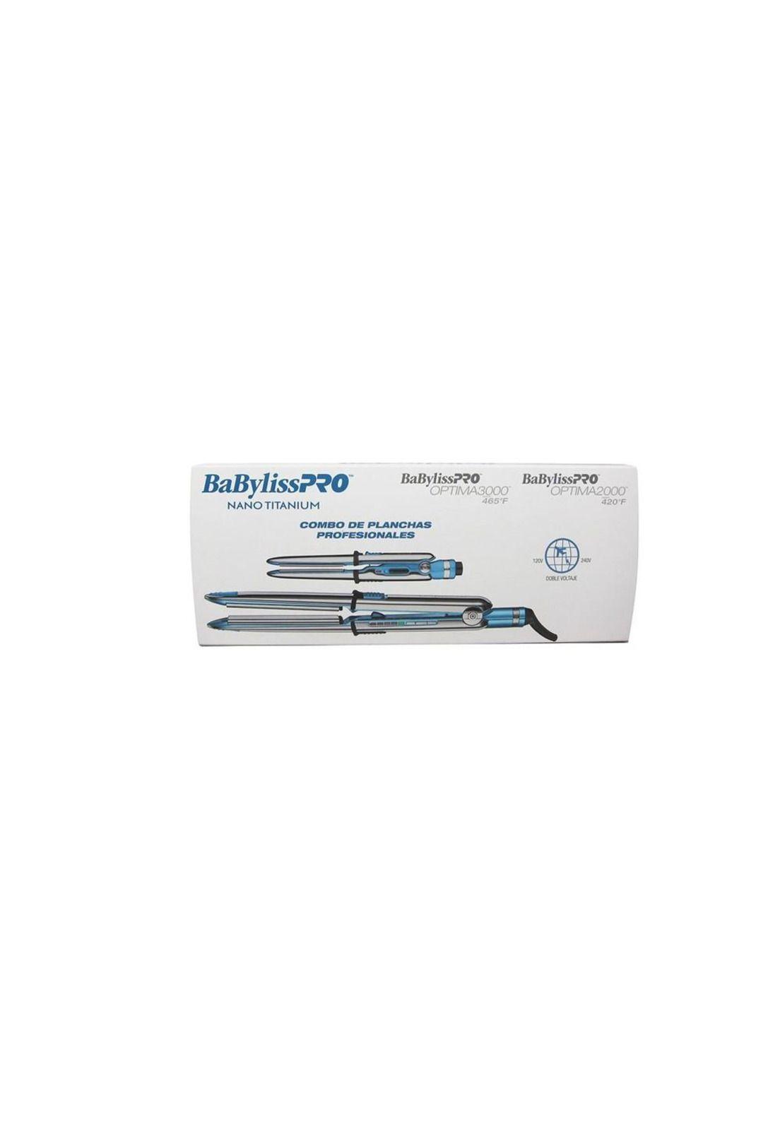 Kit Babyliss Plancha optima 3000 + Plancha optima mini 2000-3