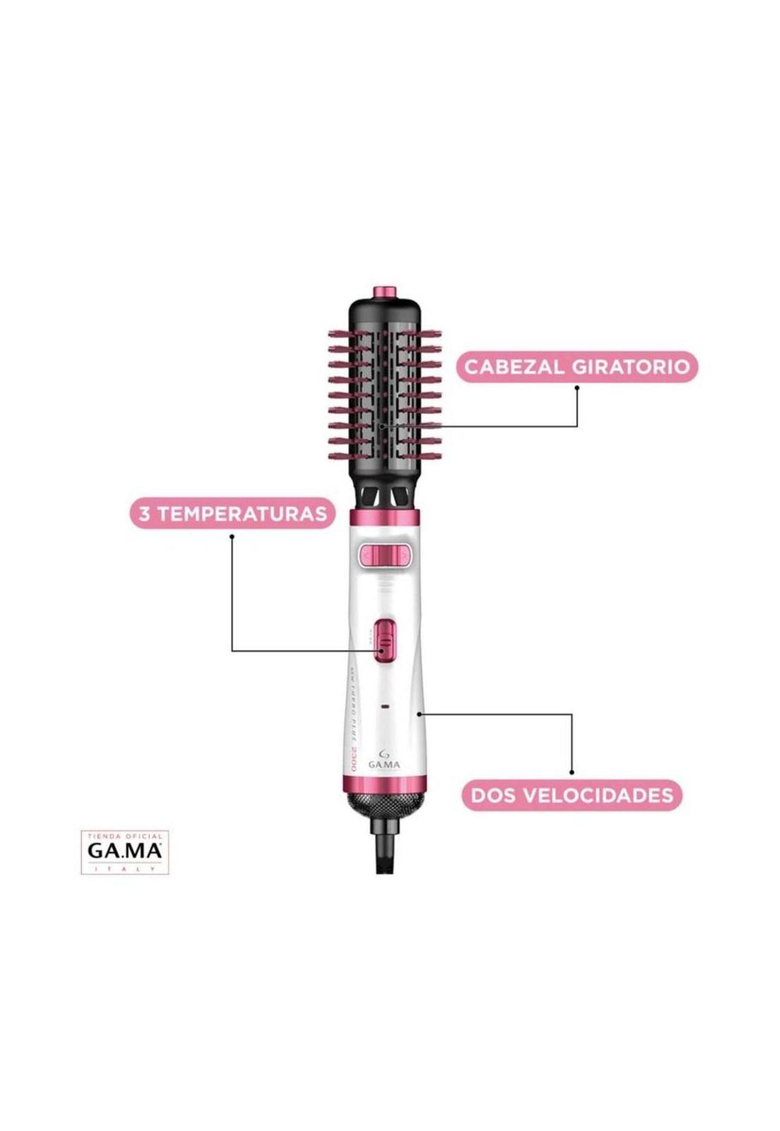 Cepillo Secador Y Voluminizador 3 en 1 New Turbo 2300 Gama-3