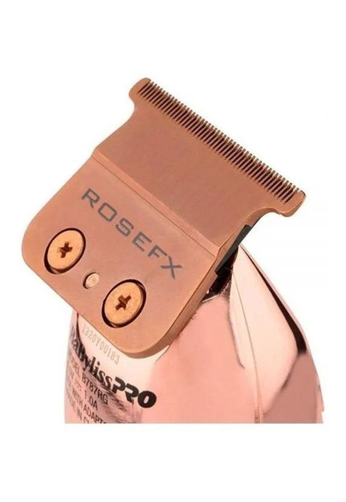 Combo Kit BabylissPro Patillera + Afeitadora Rose Gold Inalambrico-2