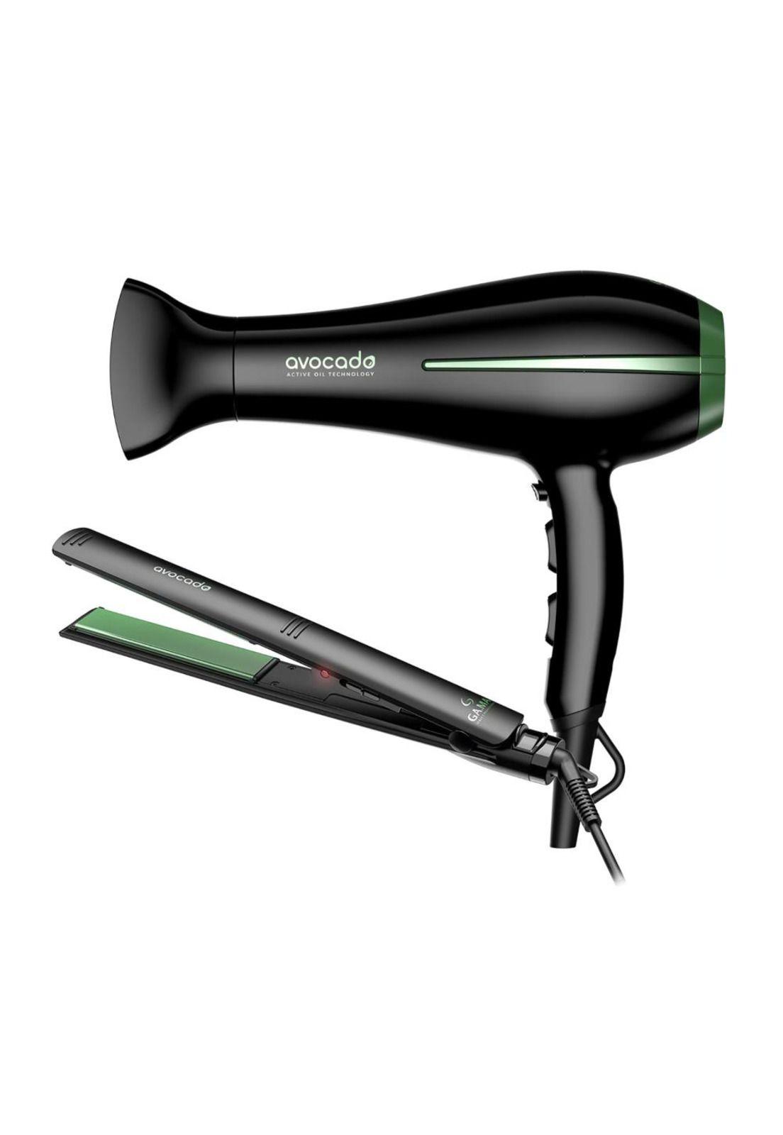 Combo Secador de Pelo y Alisadora Gama Avocado-0