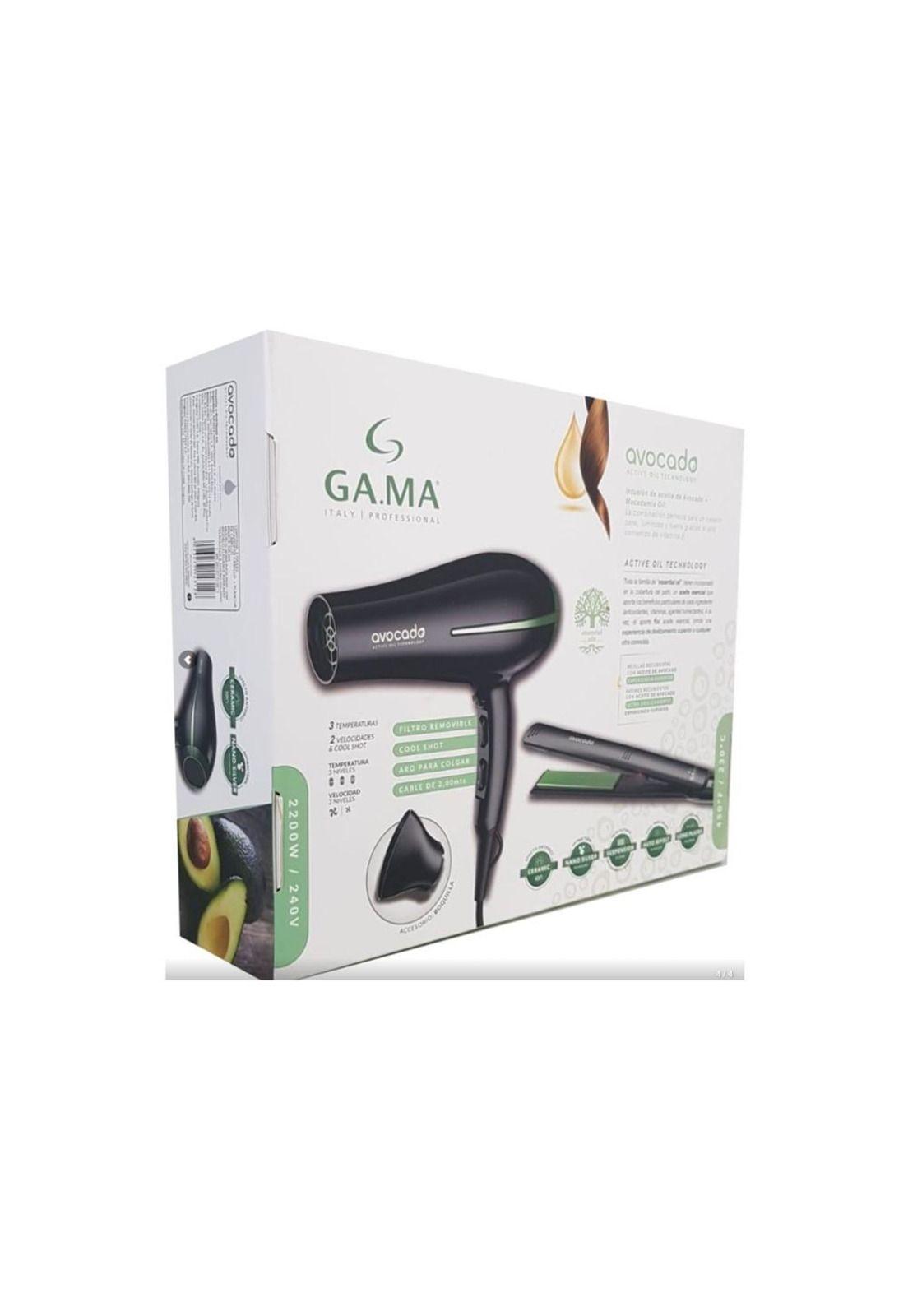 Combo Secador de Pelo y Alisadora Gama Avocado-4