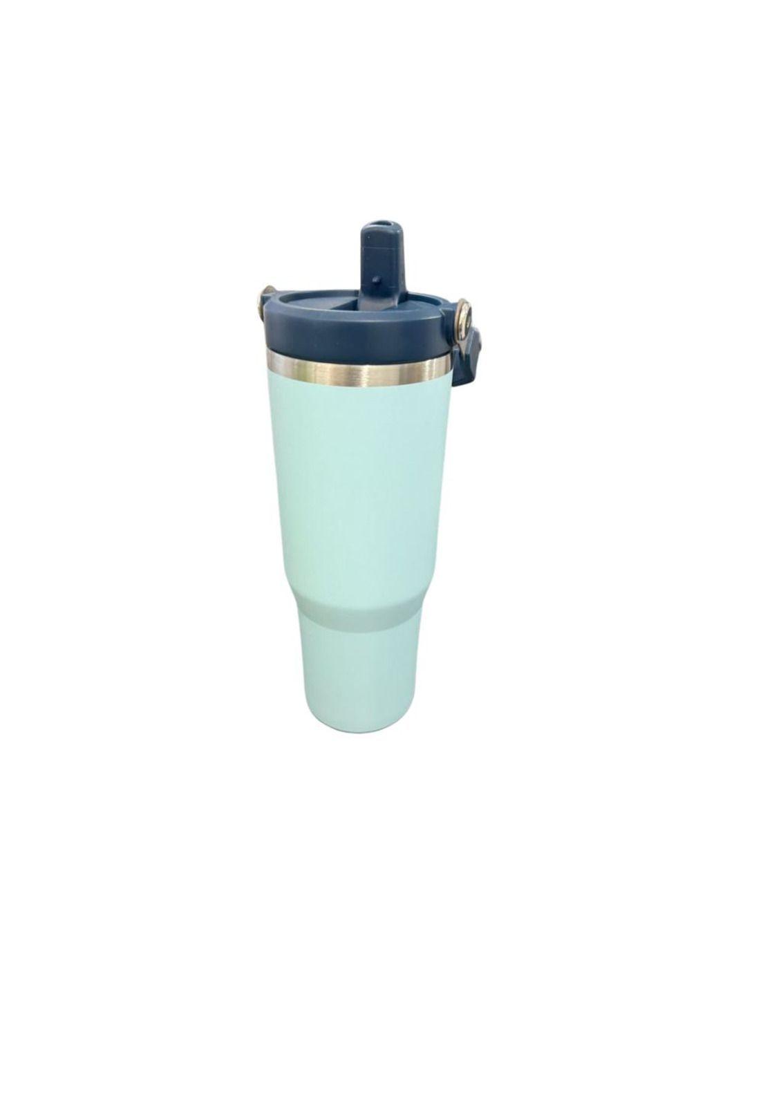 Botella Termica Flip Straw Tumbler 900 Ml Celeste-2