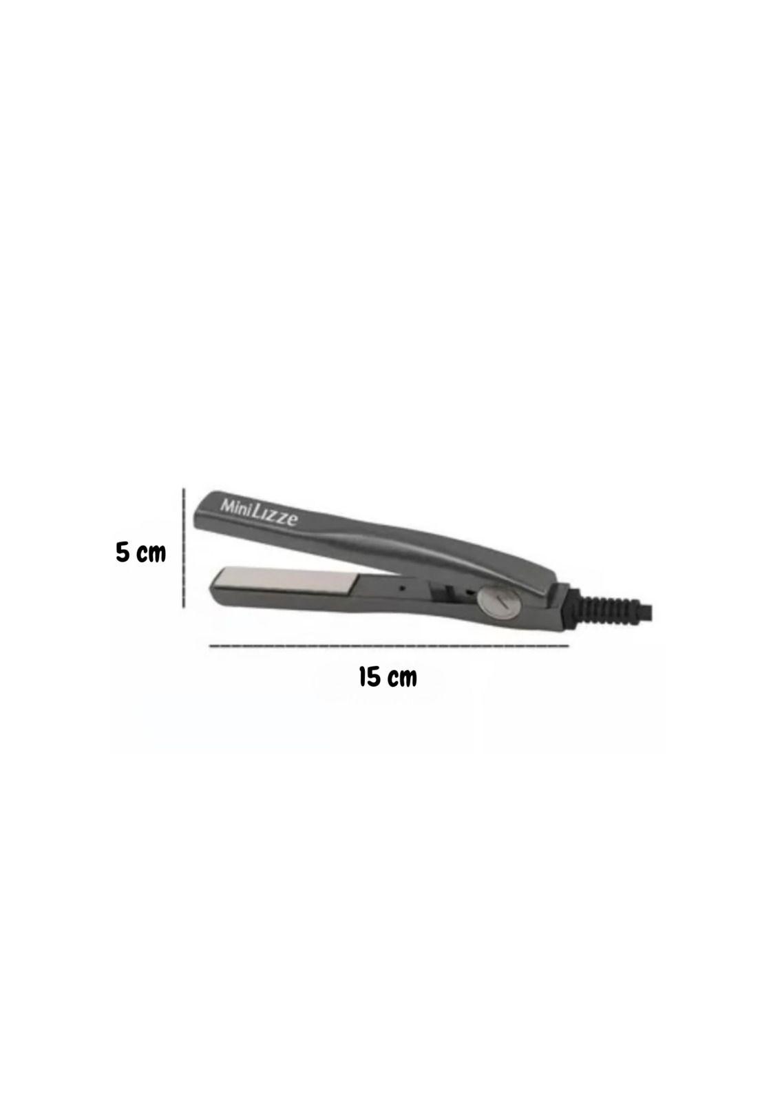 Plancha de Cabello Lizze Profissional Mini Para Viaje 220v-6