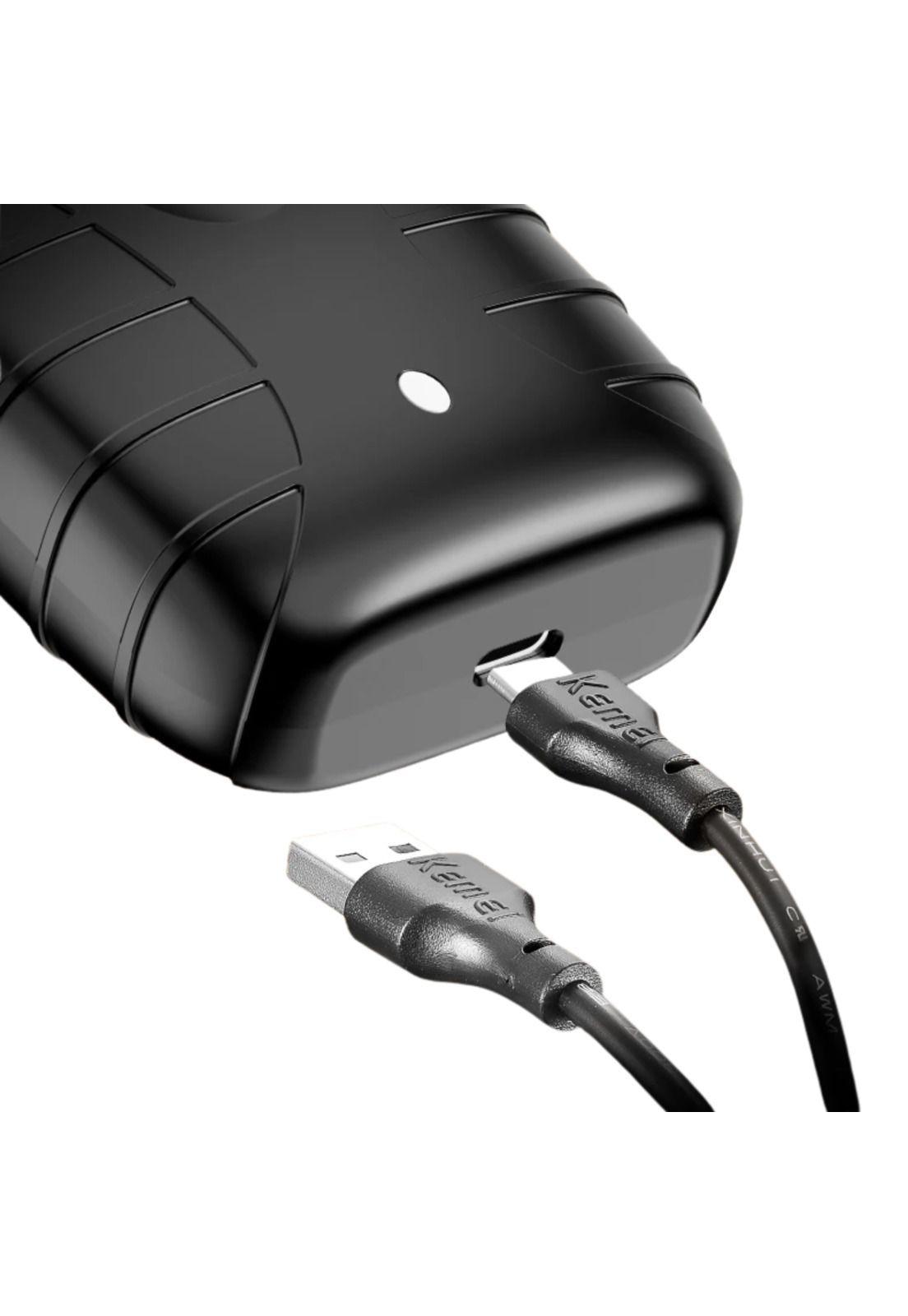 Maquina de Afeitadora Kemei Km-T95 Shaver Profesional Negra-5