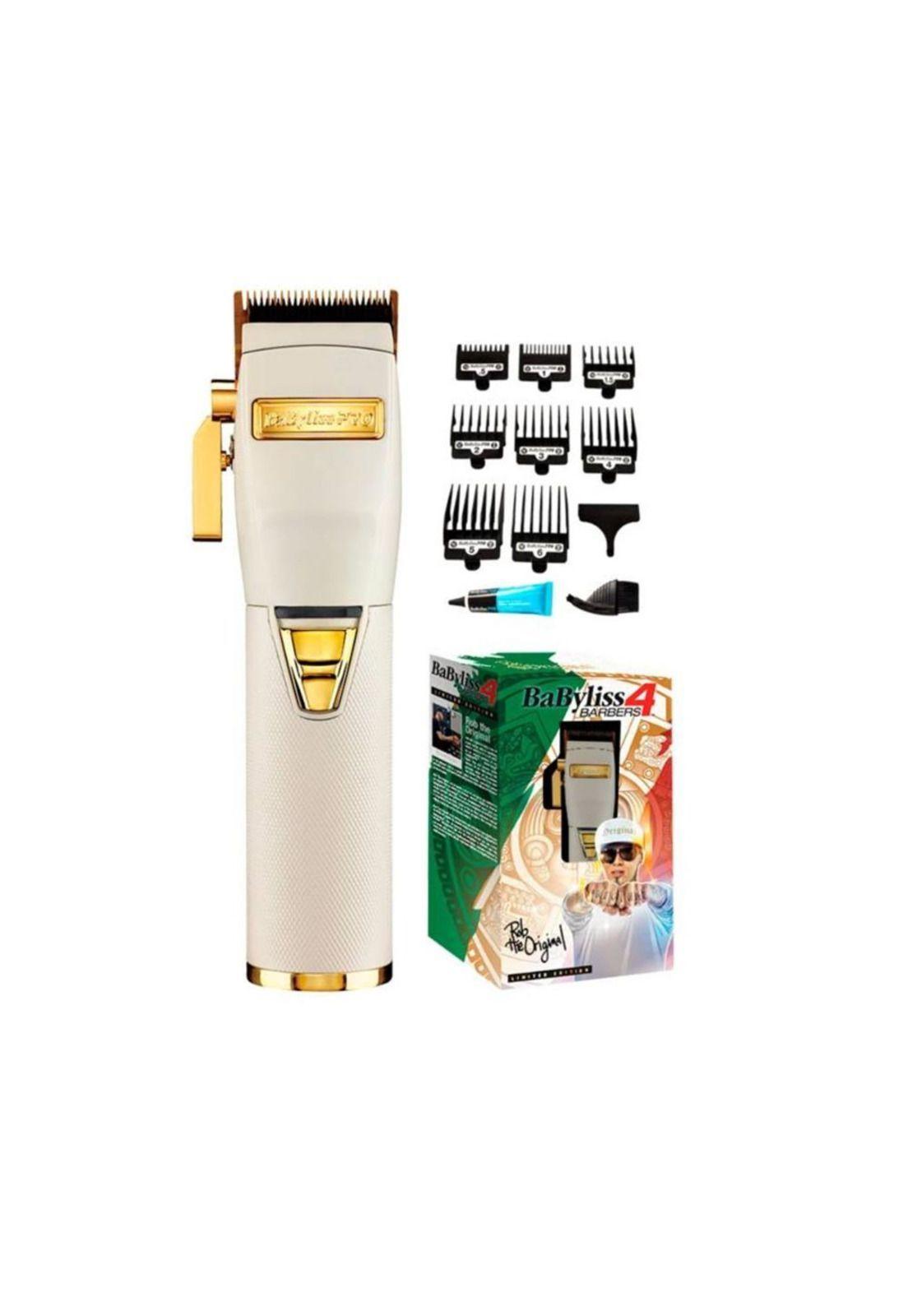 Kit Babyliss Pro Máquina De Corte + Trimmer WHITE Fx Combo-1
