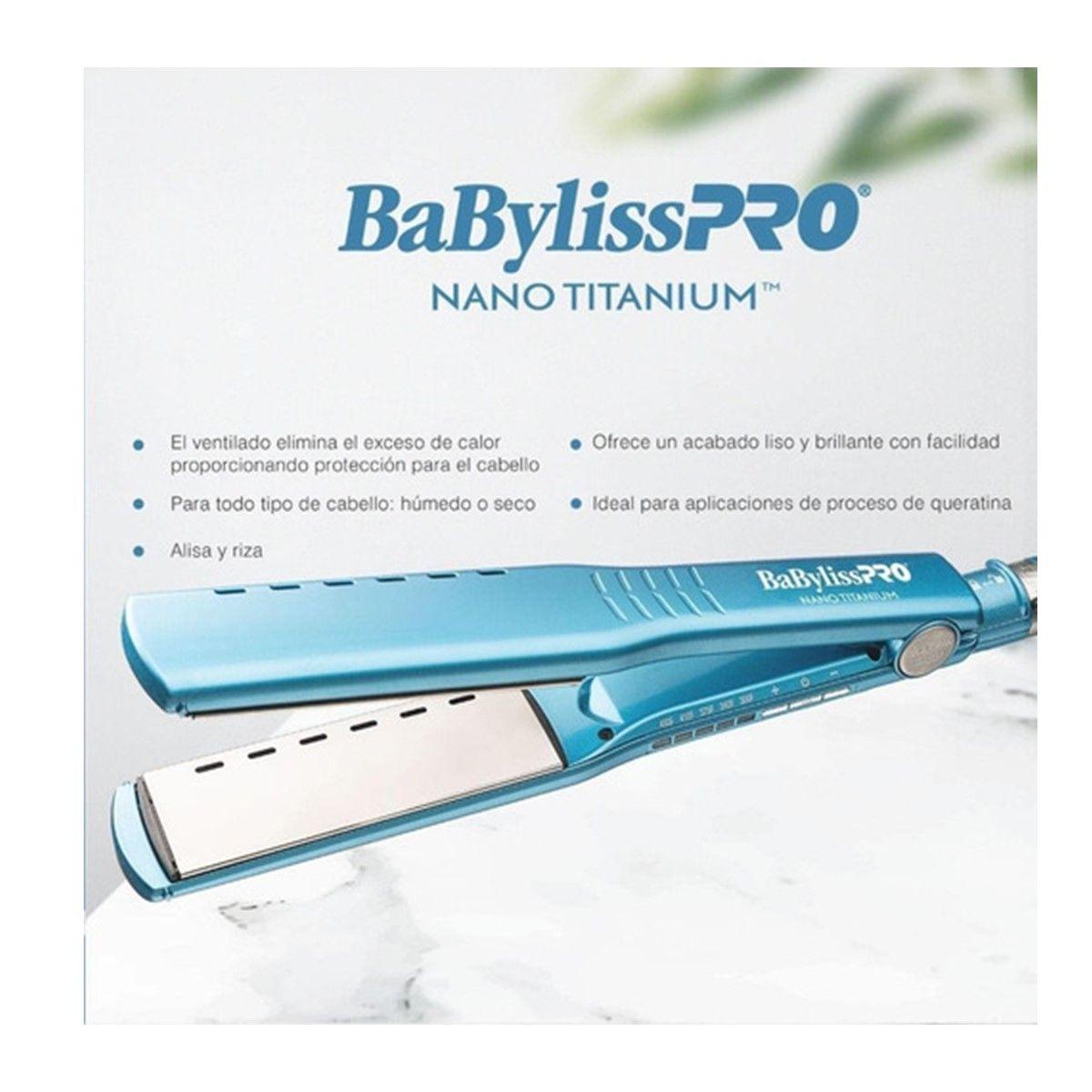 Plancha Iónica Wet & Dry 38mm BabylissPro BNT4093TUZ-2