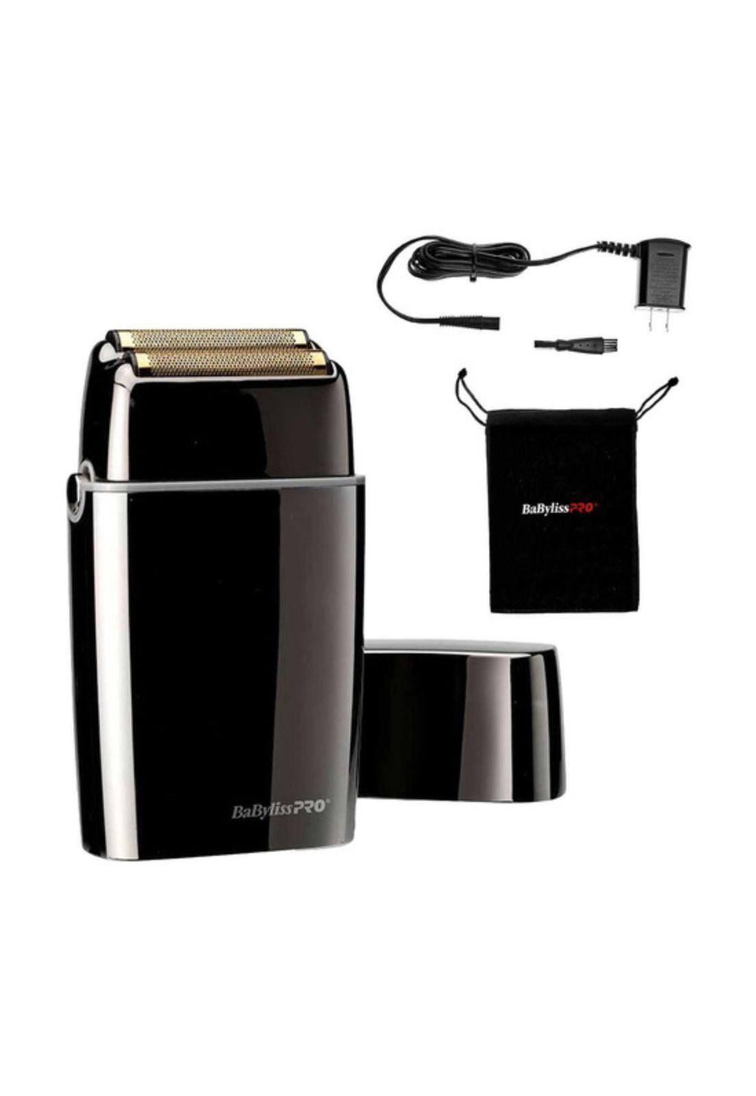 Afeitadora Métalica Doble Hoja Inalámbrica Babylisspro Negro-2