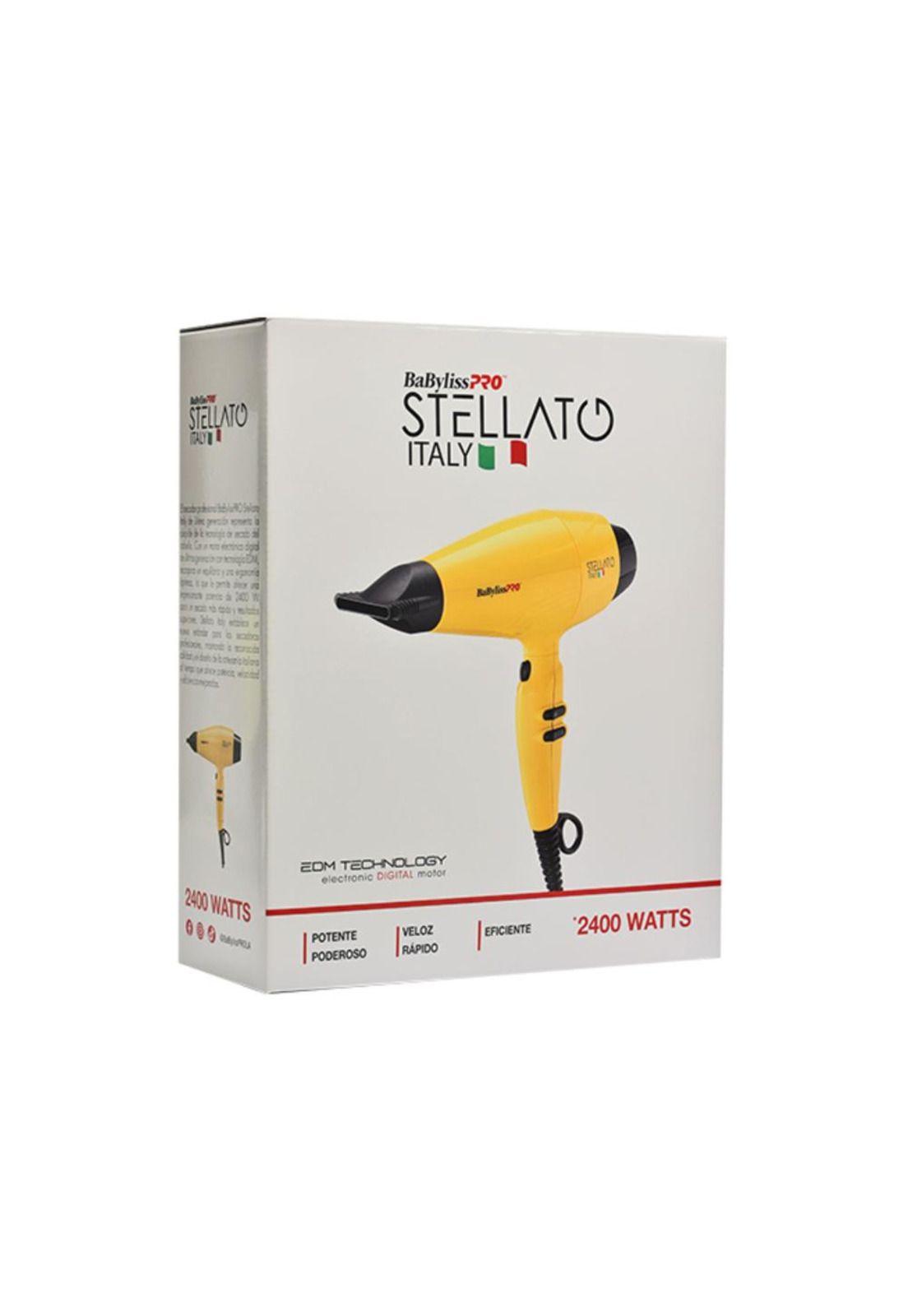 Secador de Pelo Babyliss Pro Stellato Rápido Evolution 2400W-3