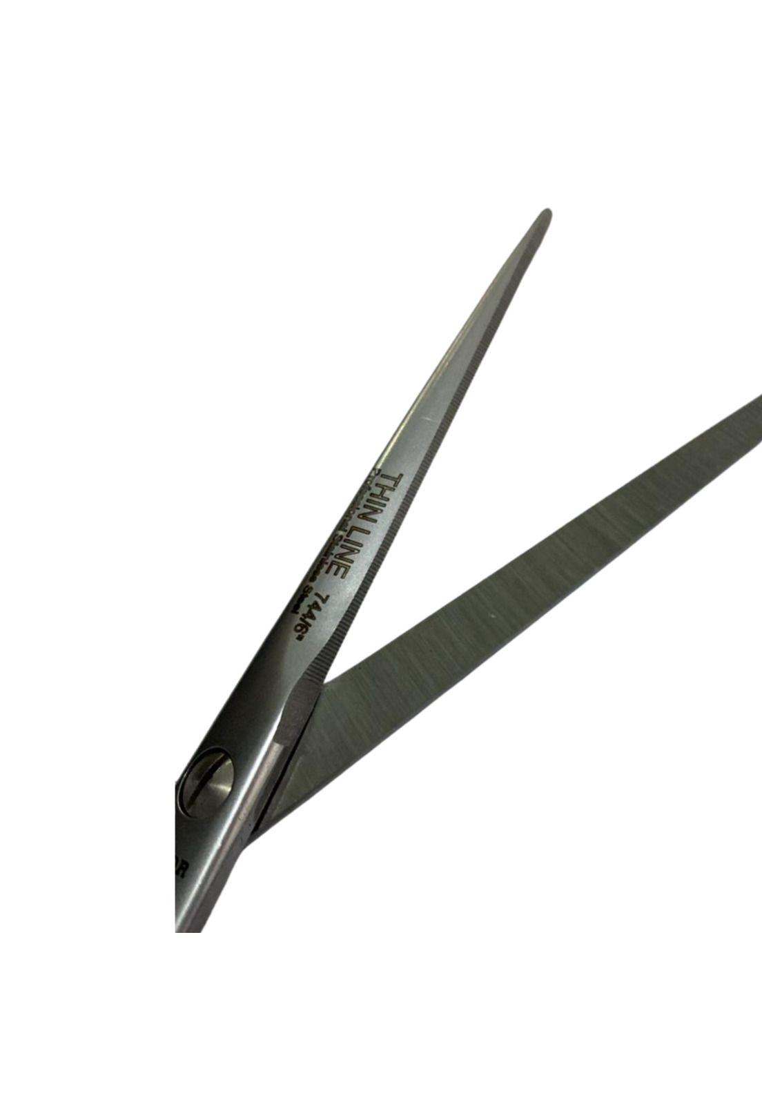 Tijera Henbor Italiana Thin Line 744 5.5'' MicroDentada-2