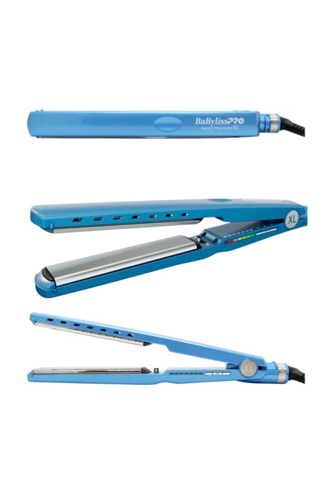 Babyliss Nano Titanium Plancha Alisado 9091 Xl Humedo Seco-2