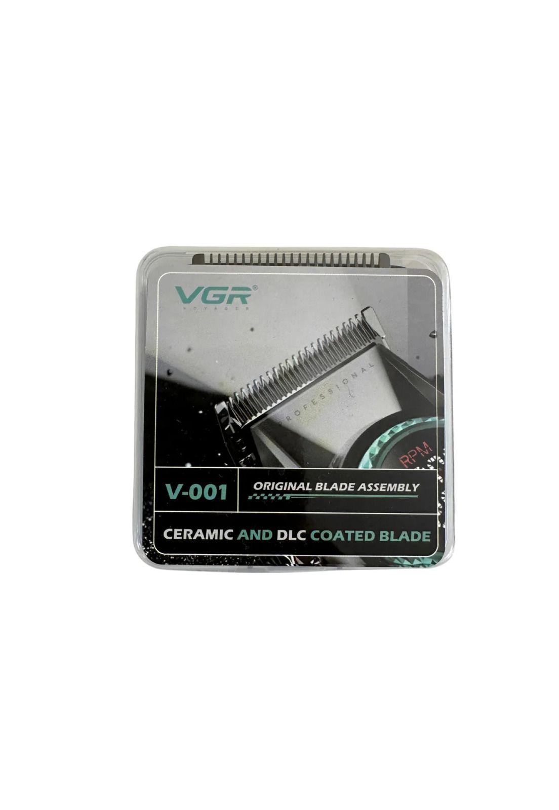 Cuchillas Repuesto Para Máquina Corta Pelo VGR Clipper Plano-2