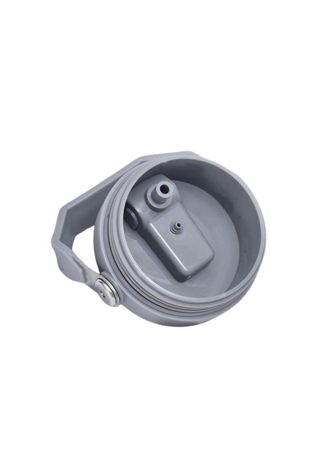 Botella Termico Flip Straw Tumbler 900 Ml Gris Oscuro-5