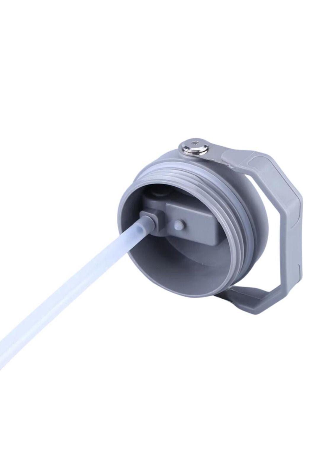 Botella Termico Flip Straw Tumbler 900 Ml Gris Oscuro-6