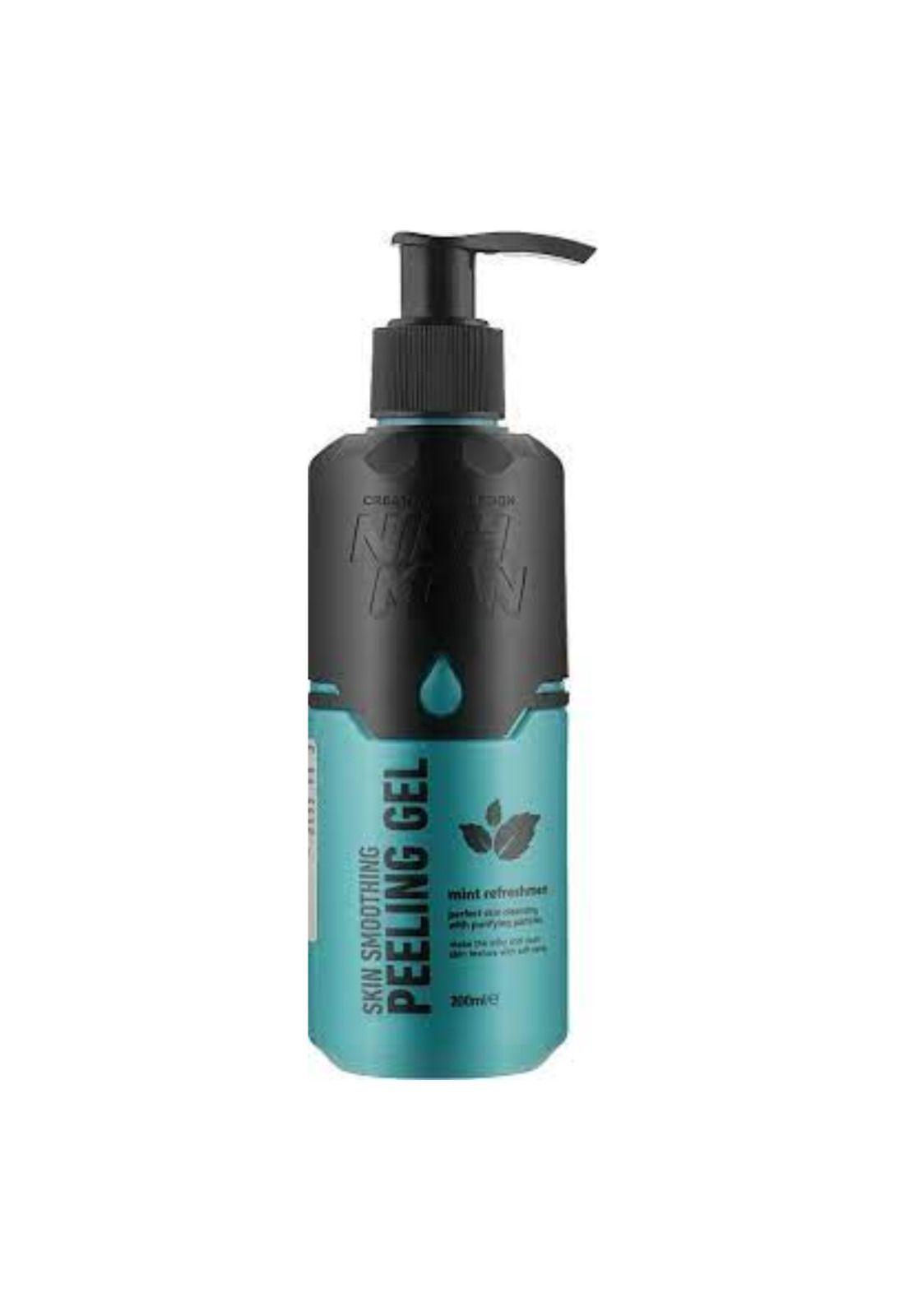 Nishman Peeling Gel/Exfoliante Limpador Menta 200ml-0