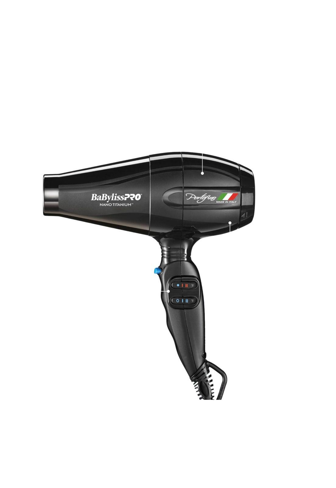 Secador de Pelo BaBylissPRO Nano Titanium Portofino 6610-2