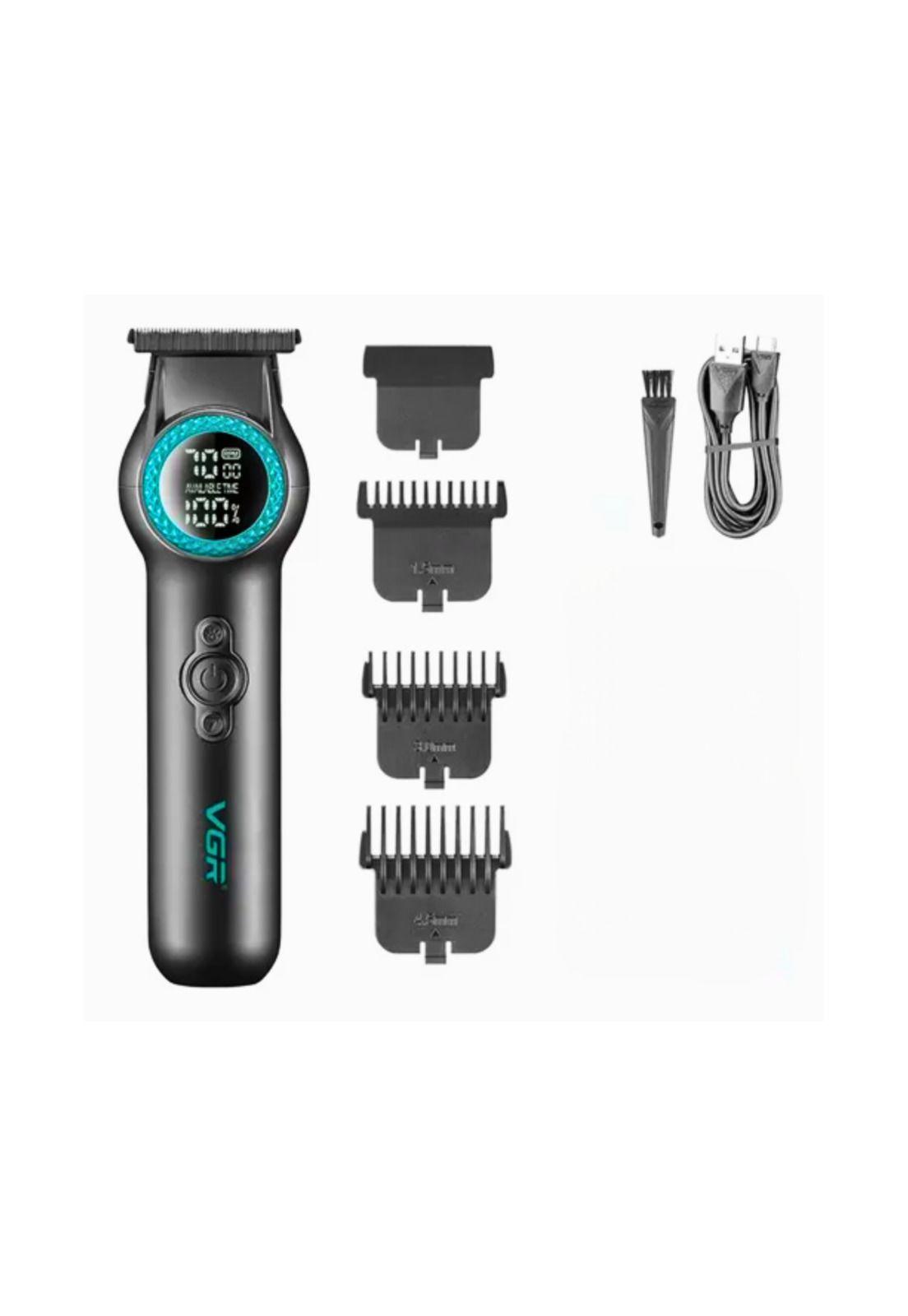 Barber Combo VGR Cortapelo, Patillera, Afeitadora y Secador-3