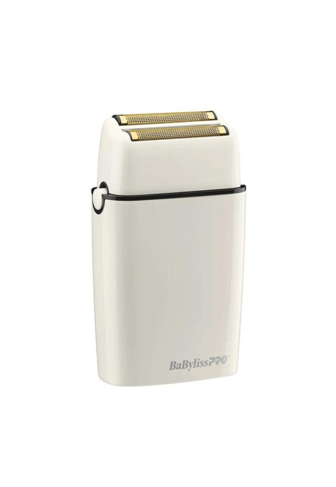 Afeitadora Métalica Doble Hoja Inalámbrica Babylisspro Blanco-3