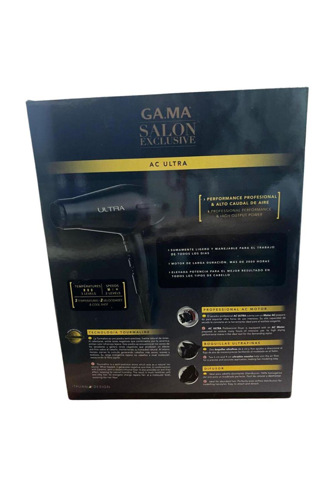 Secador De Pelo Gama AC ULTRA 2200 W Profesional Salon-5