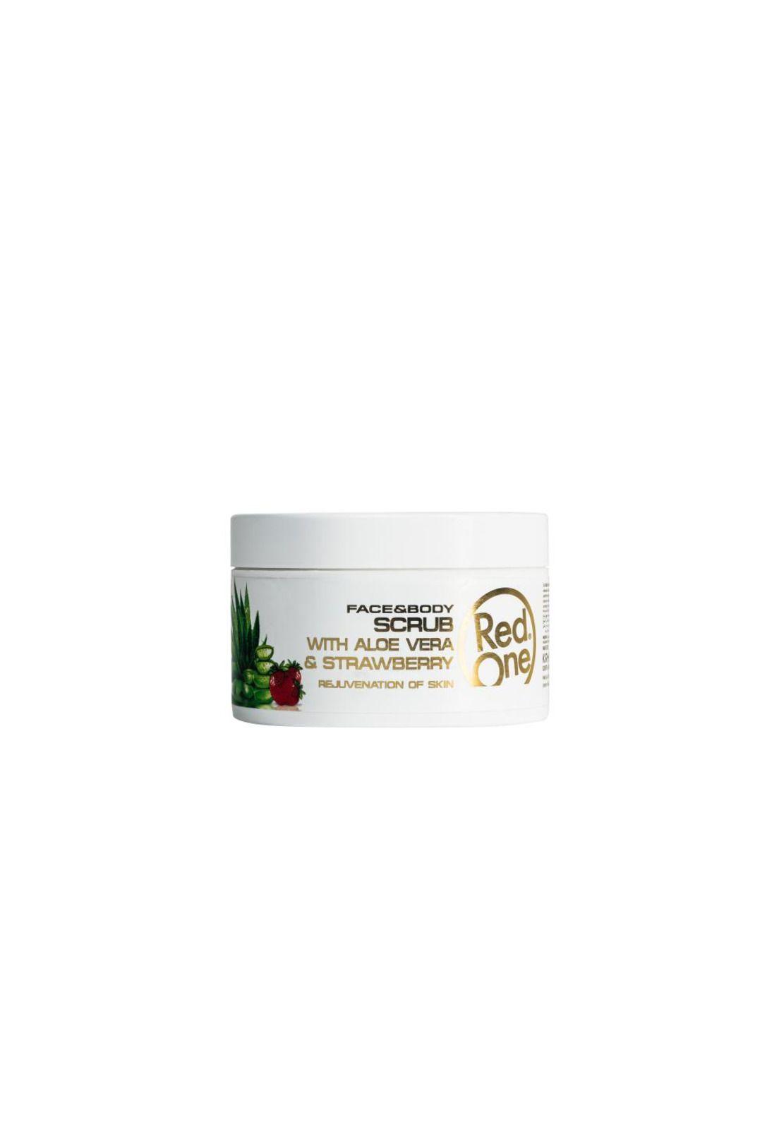Red One Exfoliante Facial Hombre Barbería Scrub With Aloe V-2