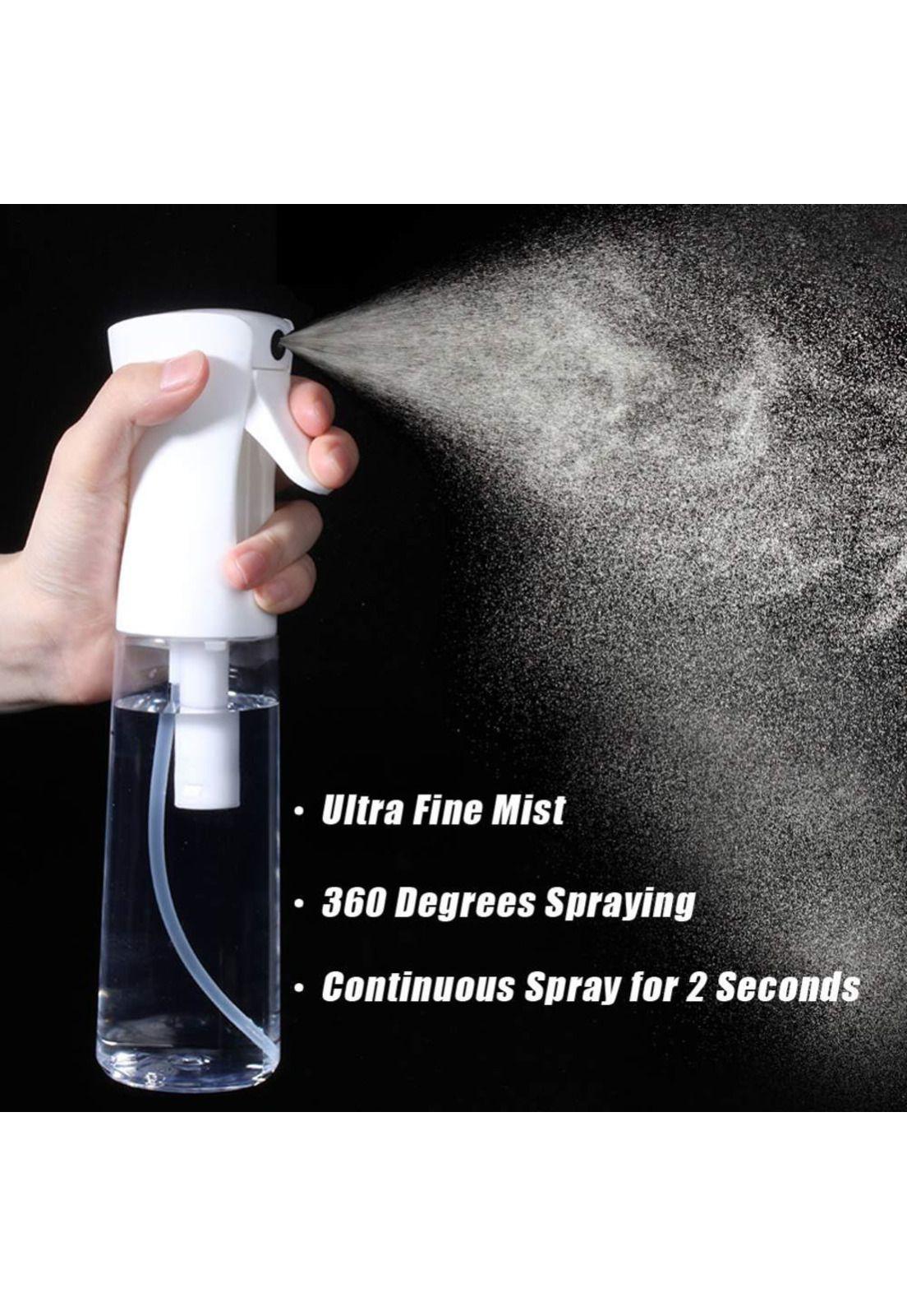 Pulverizador Rociador Continuo Blanco Con Negro Barber Air 300 Ml-3