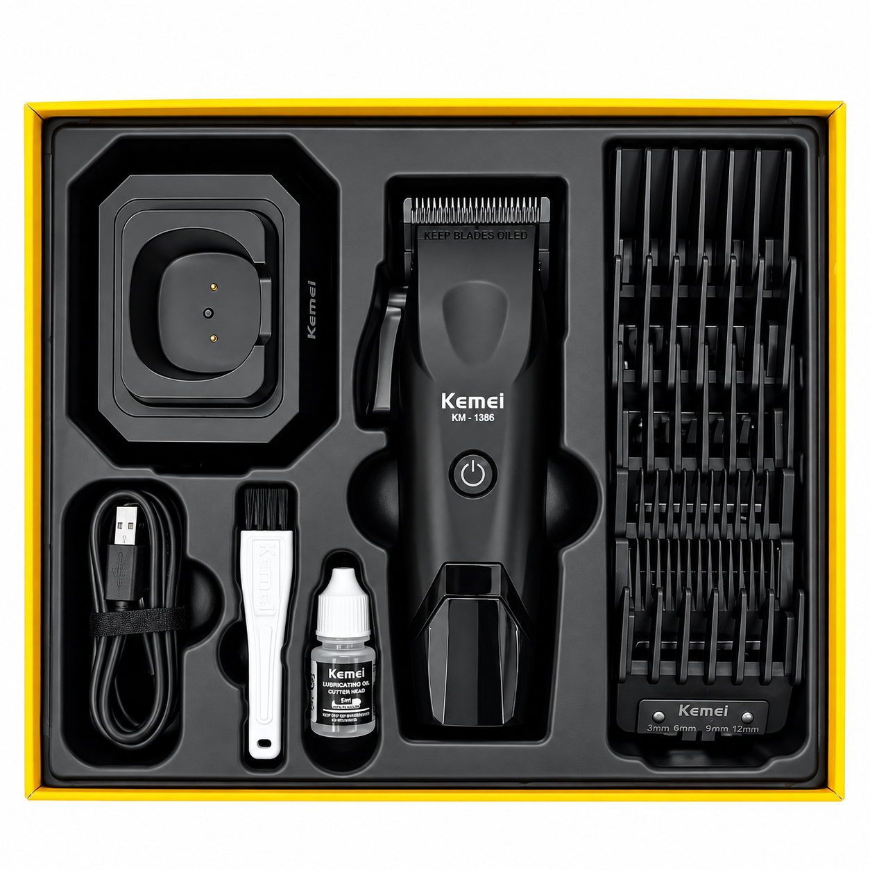 M quina de Corte Kemei KM 1386 7500RPM Profesional-2