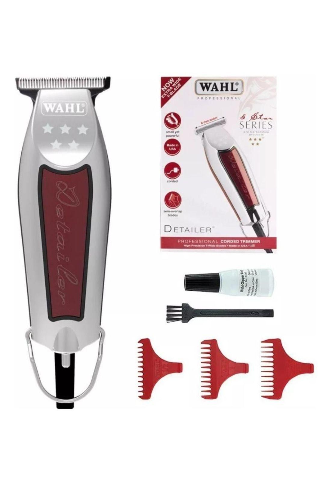 Kit Wahl Maquina Cortadora Pelo Senior + Patillera Detailer-3