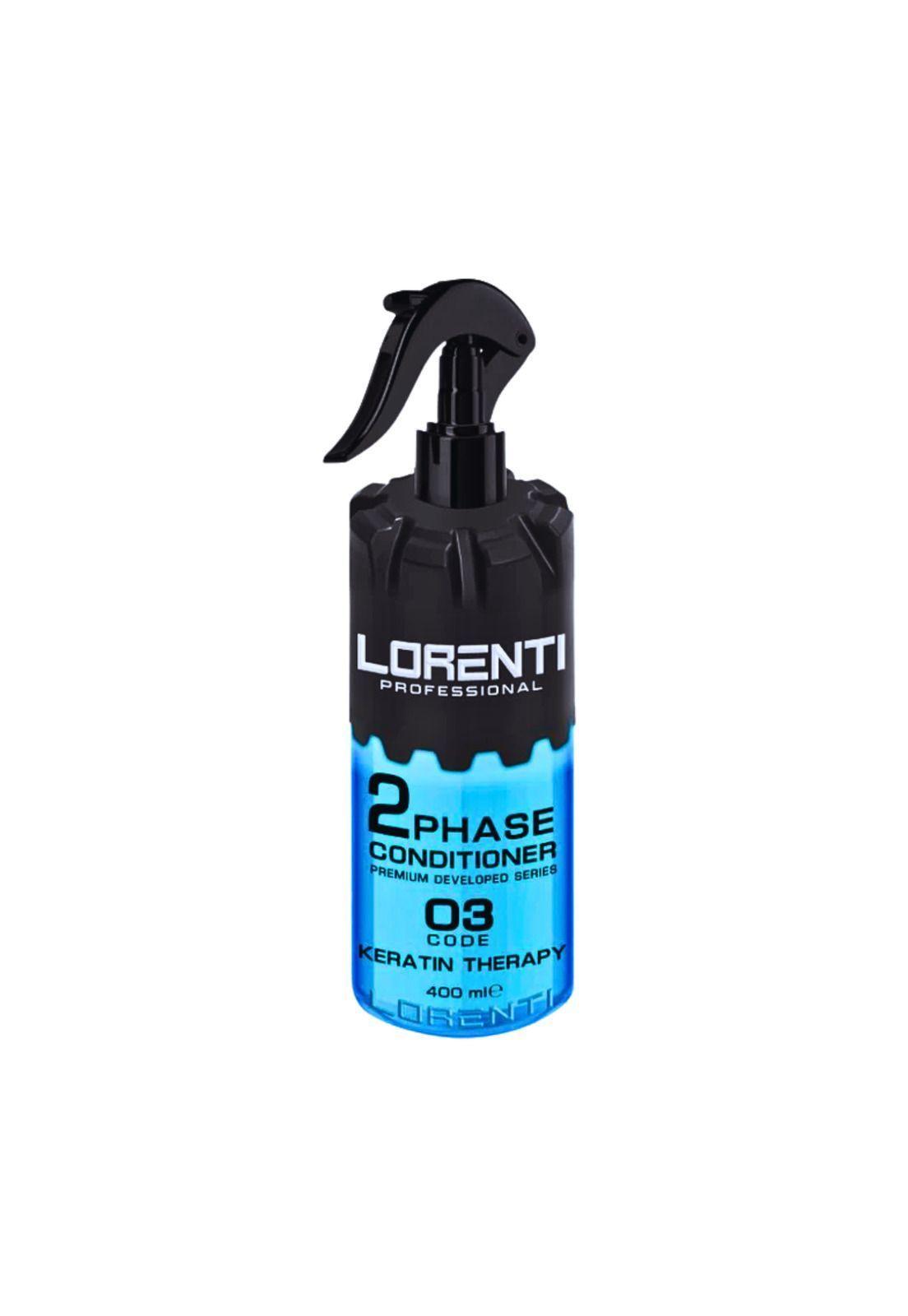 Lorenti Acondicionador para Cabello Bifasico Keratina 400ML-0