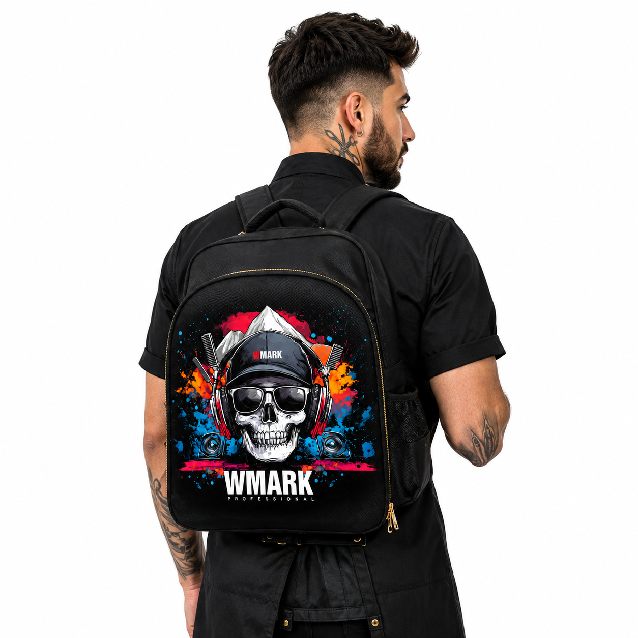 Mochila Profesional WMARK NG BC001 para Barberos-2