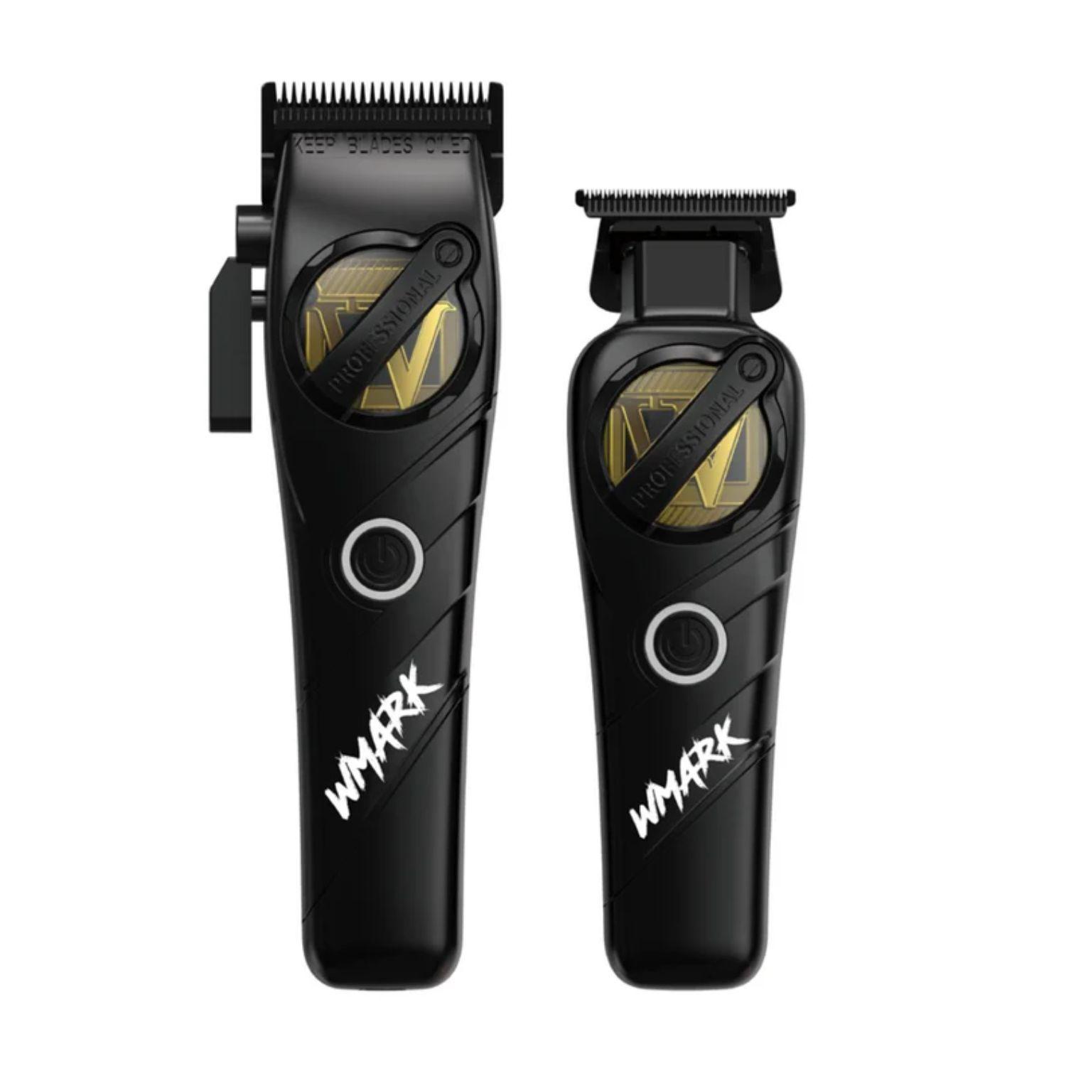 Kit Cortadora De Pelo Trimmer Detailer Wmark NG 8613 Negro-0