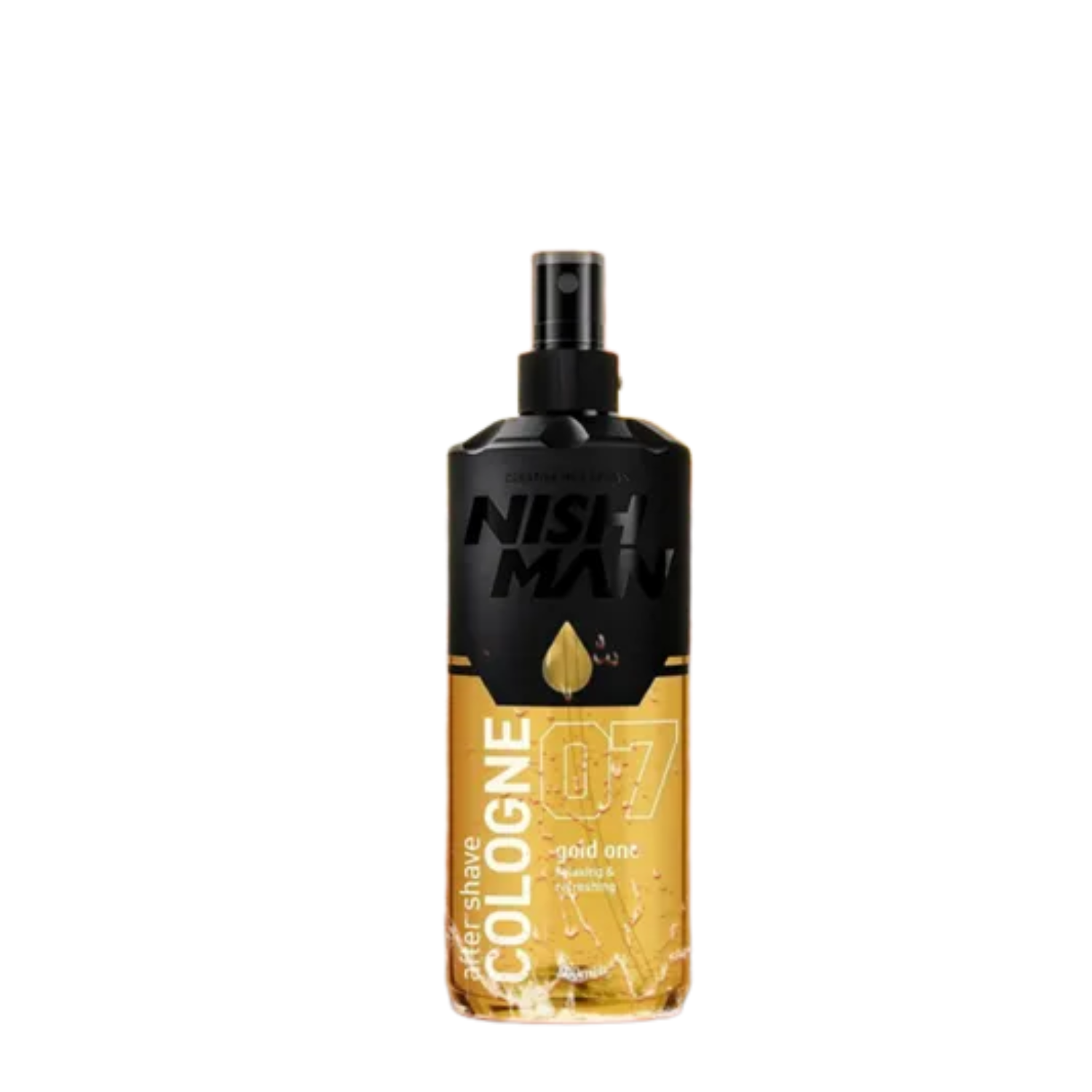 NishMan Después del Afeitado Colonia 07 Gold One 400ml-3
