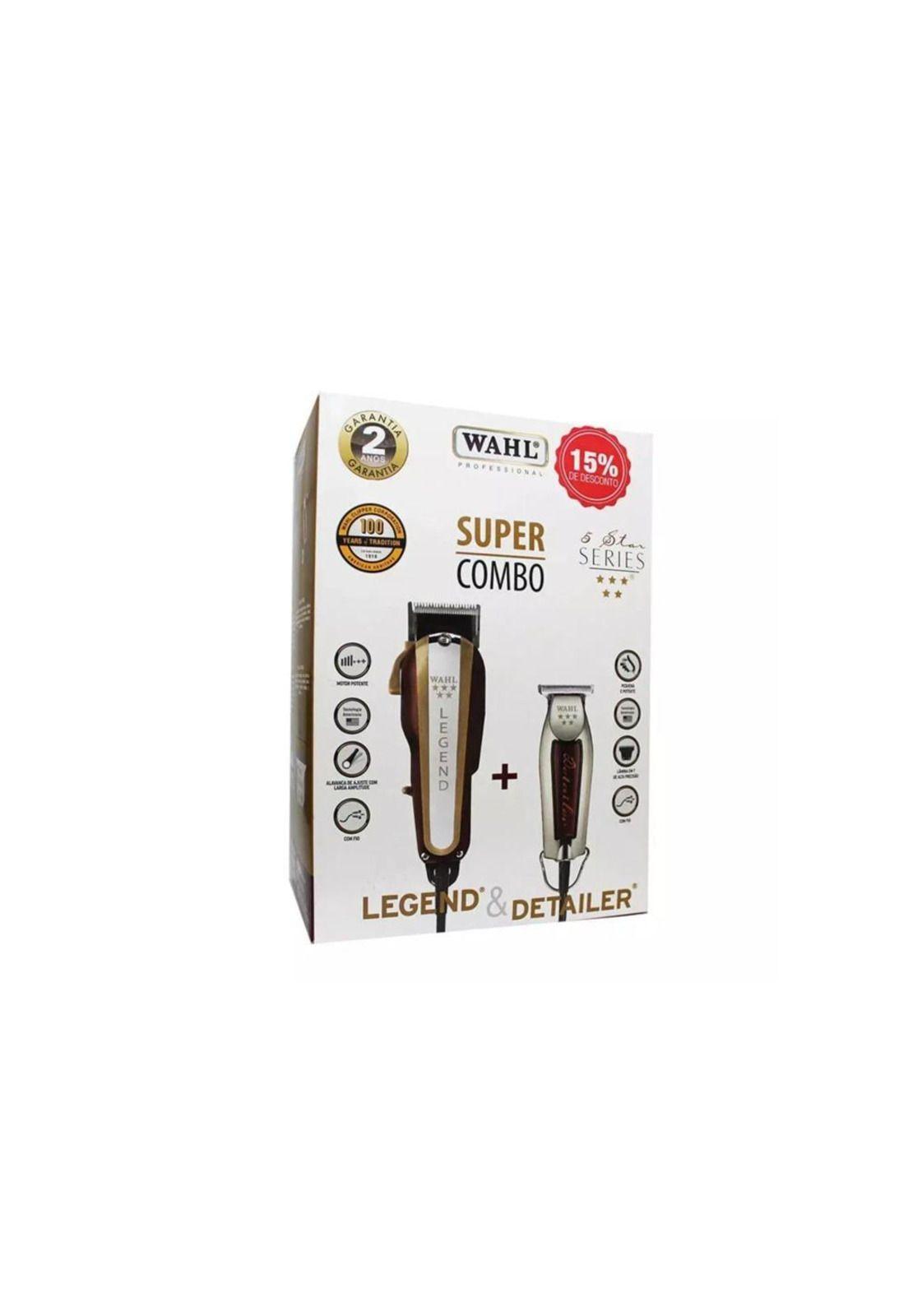 Wahl Barber Combo Legend + Detailer Patillera Trimmer-2