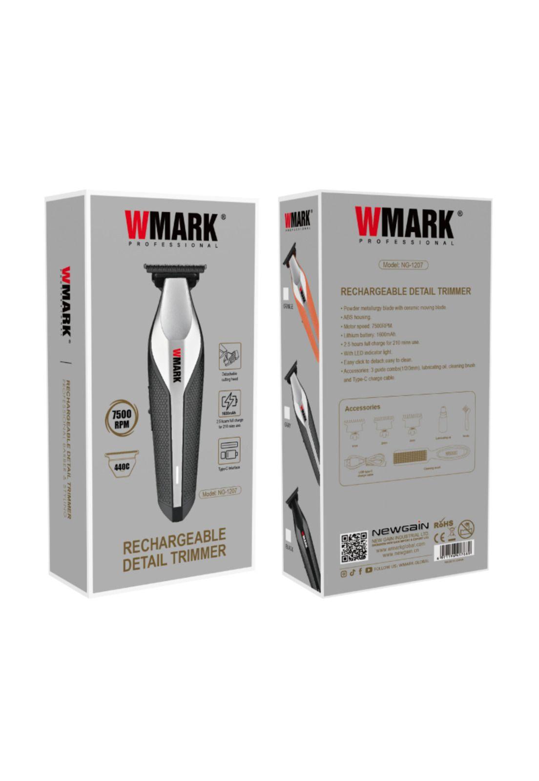Trimmer Inalambrica Wmark Ng-1207 7500 Rpm Con Indicador Led-2