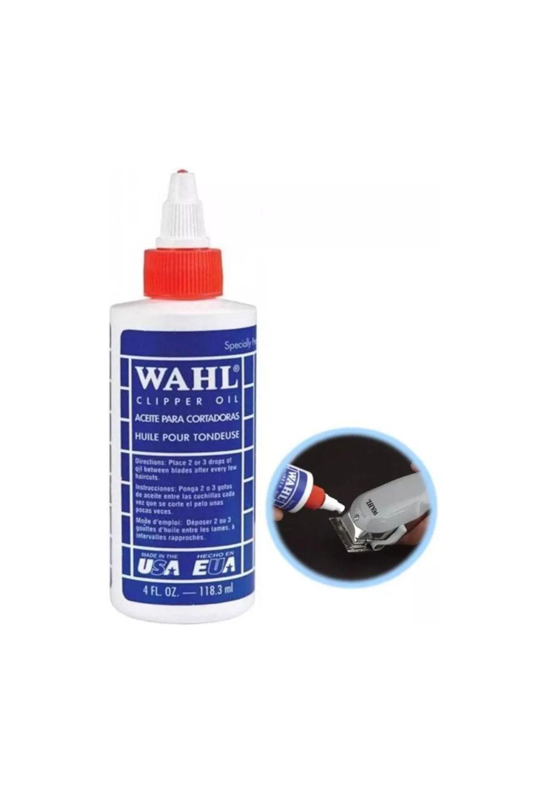 Wahl Pack Limpieza Maquina Spray Enfriador + Aceite + Cepillo Fade-2