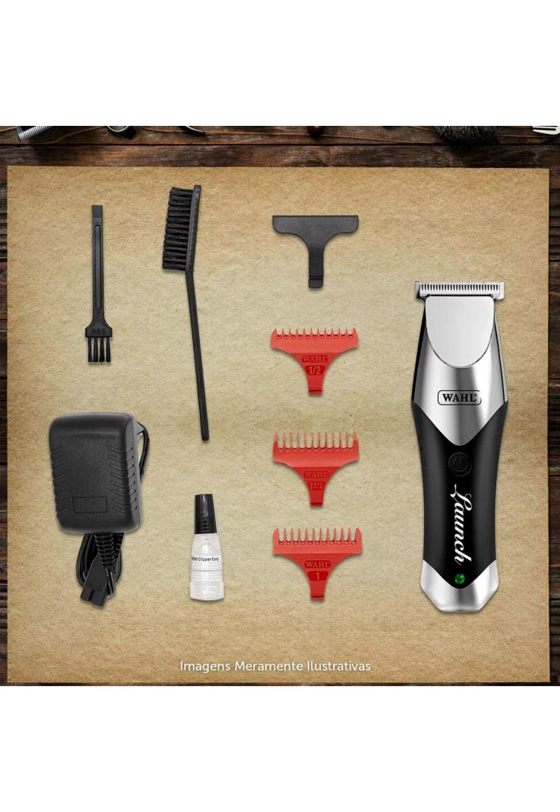 Máquina Patillera Wahl Launch Trimmer Bateria Recargable-2