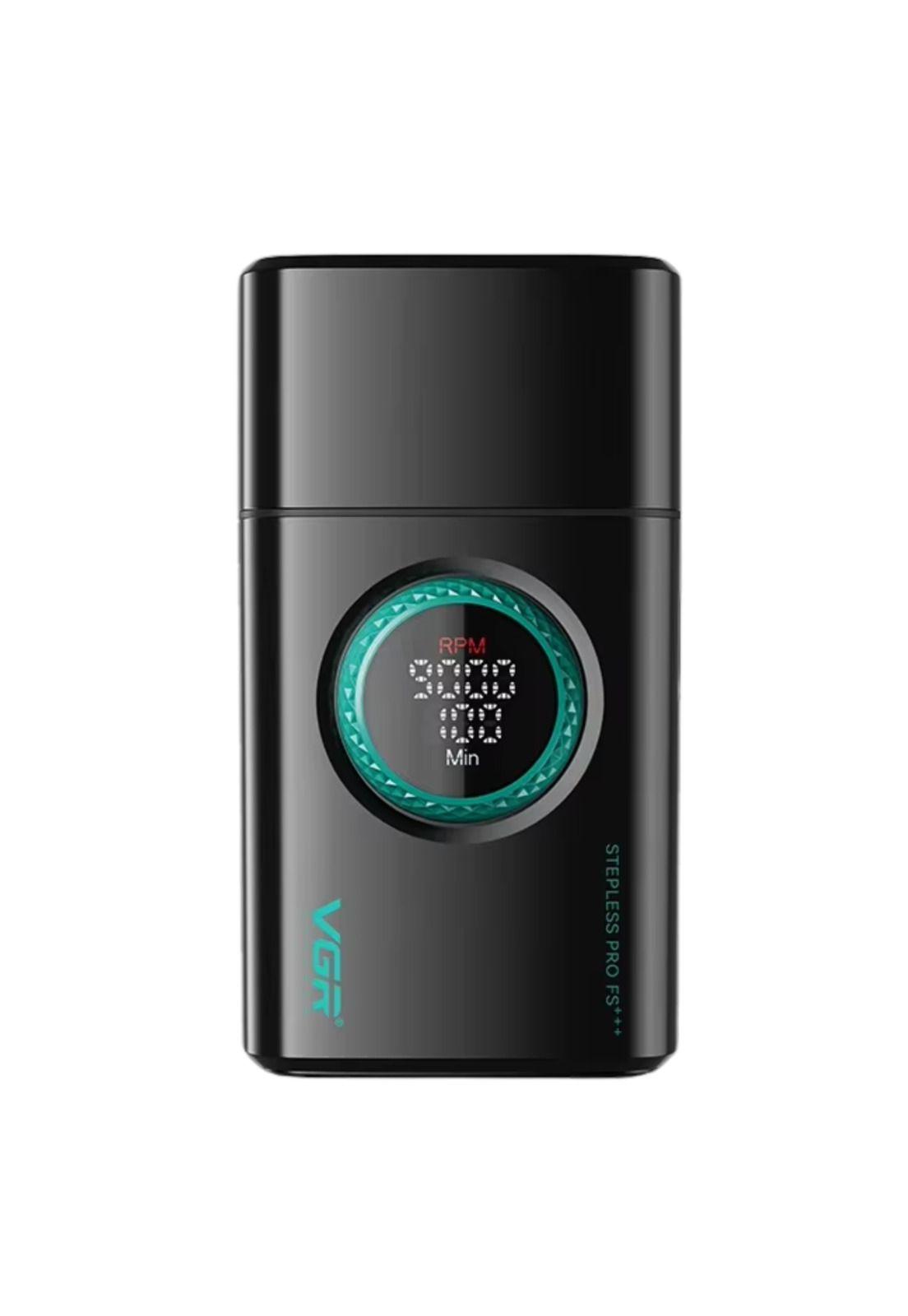 Barber Combo VGR Cortapelo, Patillera Y Afeitadora Negro Stepless 3-4