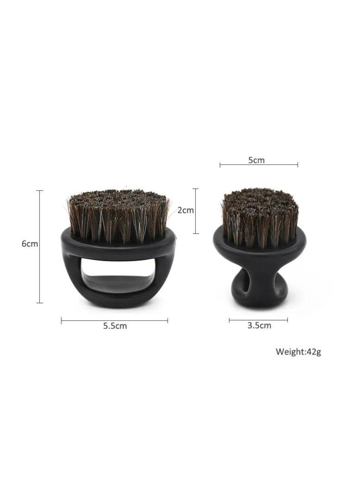 Cepillo Anillo Barba Profesional Peine Cerda Mixta Barberia-4