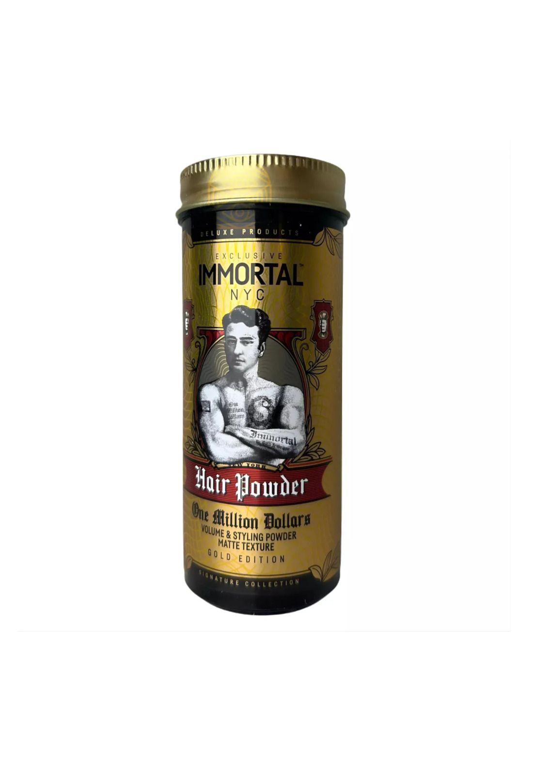 Immortal Polvo Texturizador One Million Dollars Negro 20gr-0