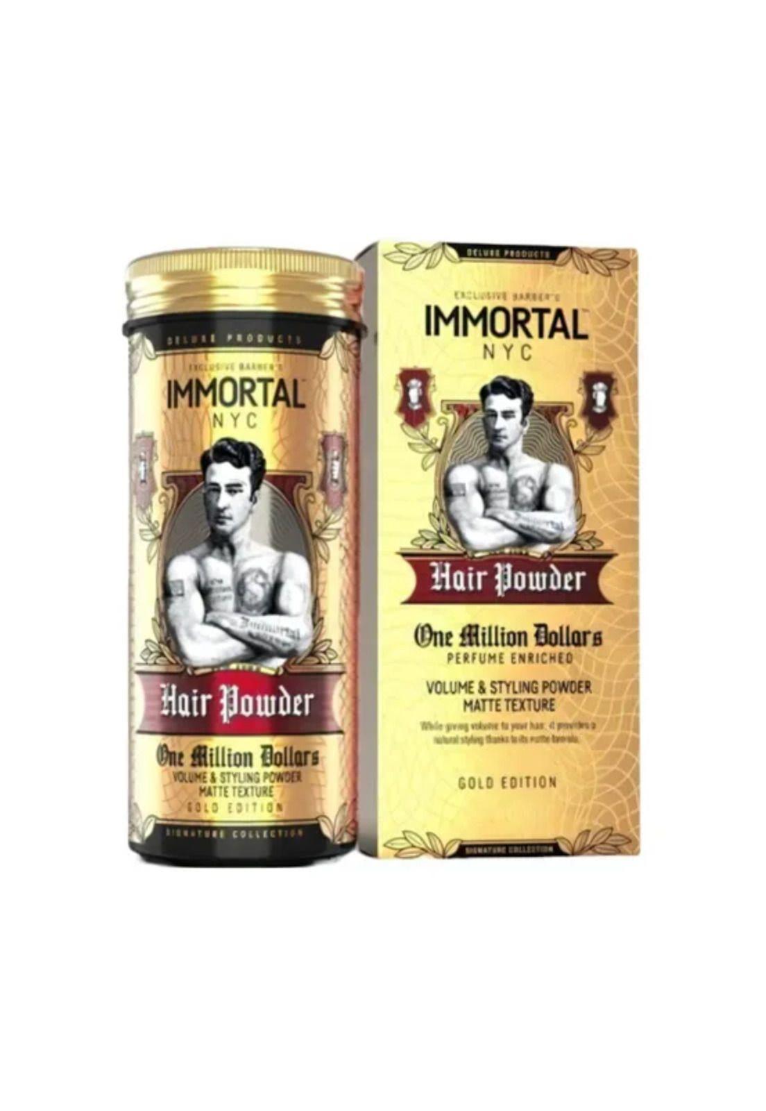 Immortal Polvo Texturizador One Million Dollars Negro 20gr-1