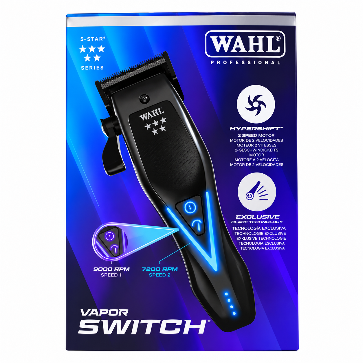 Máquina Cortapelo Wahl Vapor Switch Profesional Inalámbrica-3