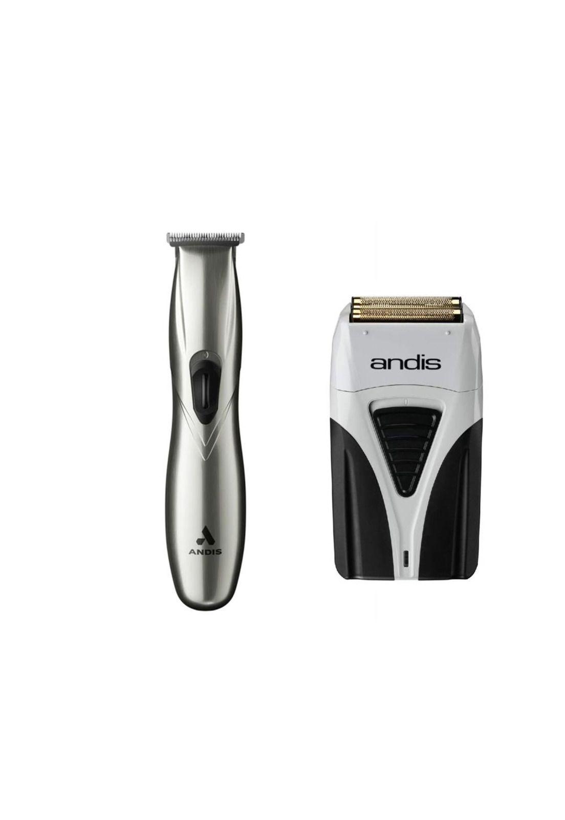Kit Máquina Andis Slim Line Pro Li + Shaver Plus Bivolt-0