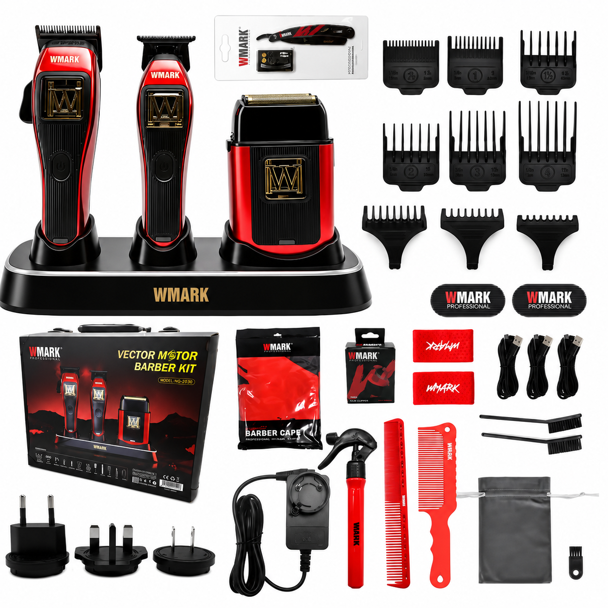 WMARK NG X1 Kit Profesional 3 en 1 Motor Vectorial Maleta-2