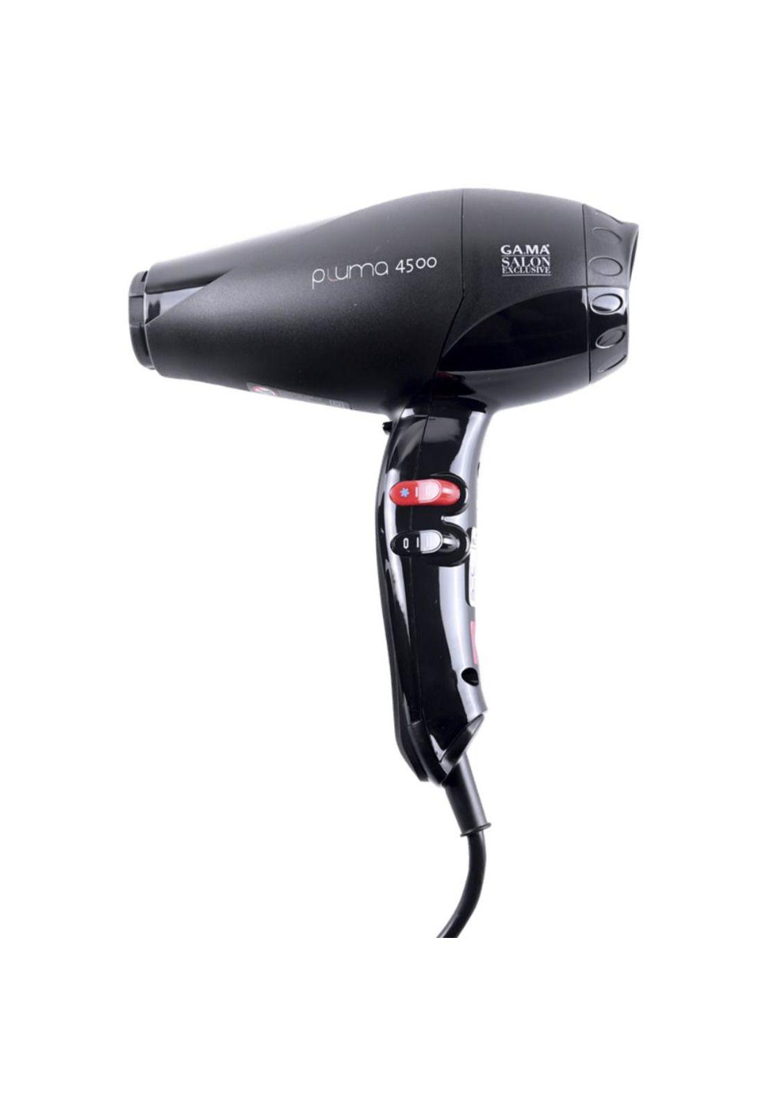 Secador De Pelo Gama Pluma 4500 Oxy Active 2400w Negro-0