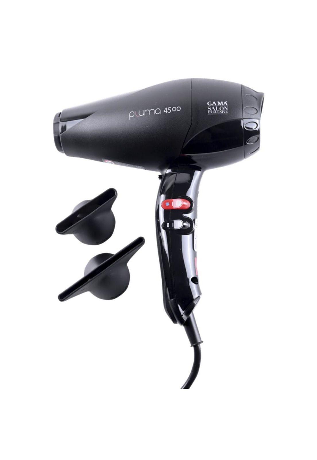 Secador De Pelo Gama Pluma 4500 Oxy Active 2400w Negro-1
