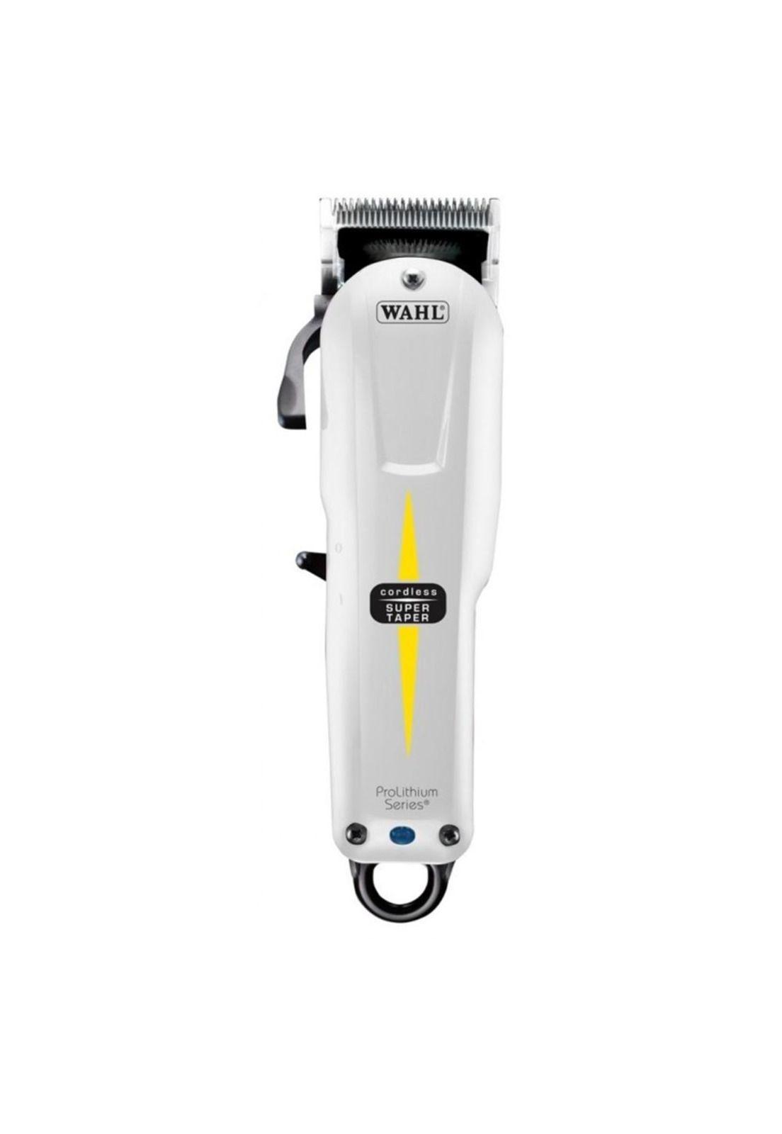 Cortadora de pelo Wahl Professional Super Taper Cordless blanca-4
