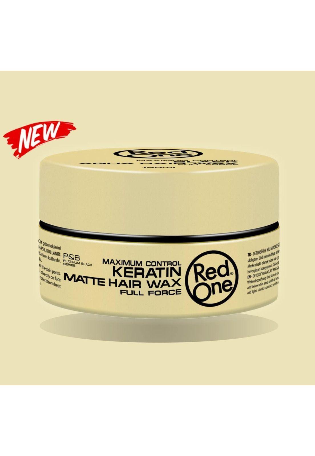 Cera Capilar Redone Peinado Matte Hair Wax Keratin-4
