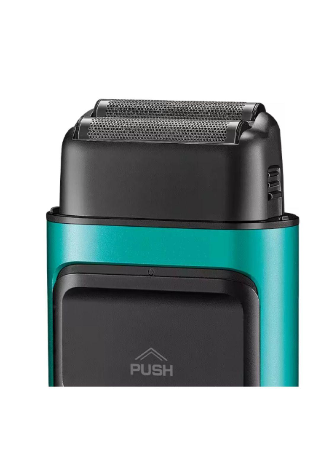 Afeitadora Shaver Inalámbrica VGR Professional V-307 Verde-2