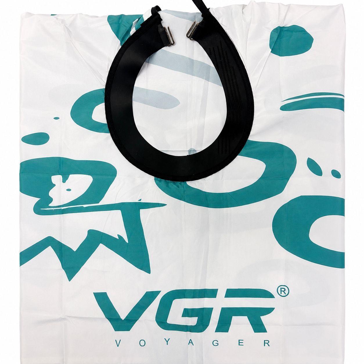 Capa de Barber a VGR Blanca con Cuello de Goma Antipelusa-1